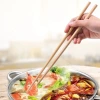 【 Zone 2-9 】 Fried Dough Stick Chopsticks /100/ Bundle /1000/ Box Long chopsticks, Extra-long fried dough stick chopsticks wholesale, Hot pot chopsticks, Extended chopsticks, household and commercial, thickened for noodle frying Application Scenario